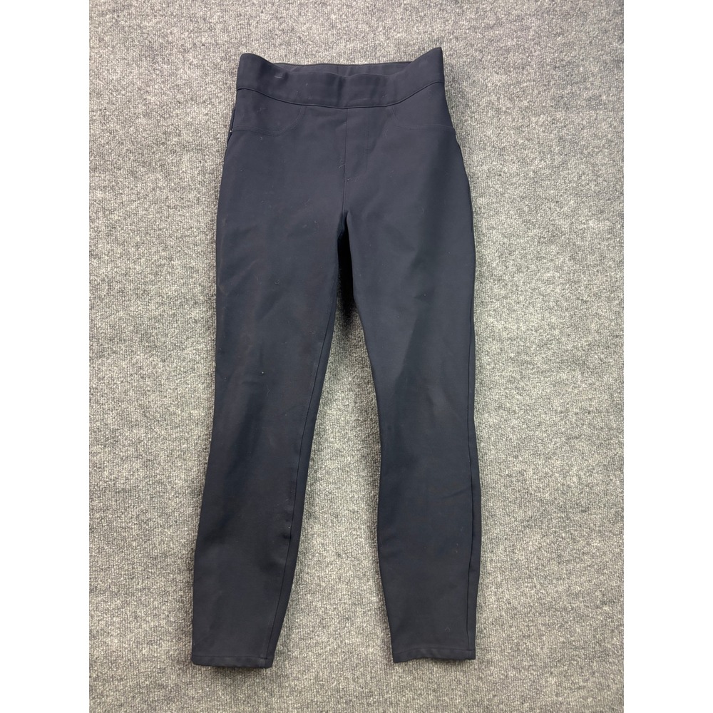 Spanx‎ The Perfect Pant Women Size S Black Slim Skinny High Rise Ponte Leggings
